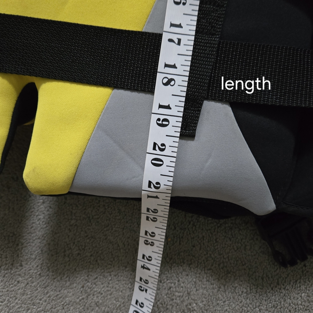 Fluid Women Yellow & Black Life Vest Size US M/L - Picture 5 of 9